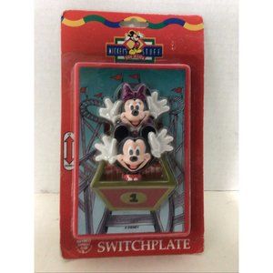 Vintage Mickey's Stuff for Kids Light Switchplate Cover NEW in PACKAGE